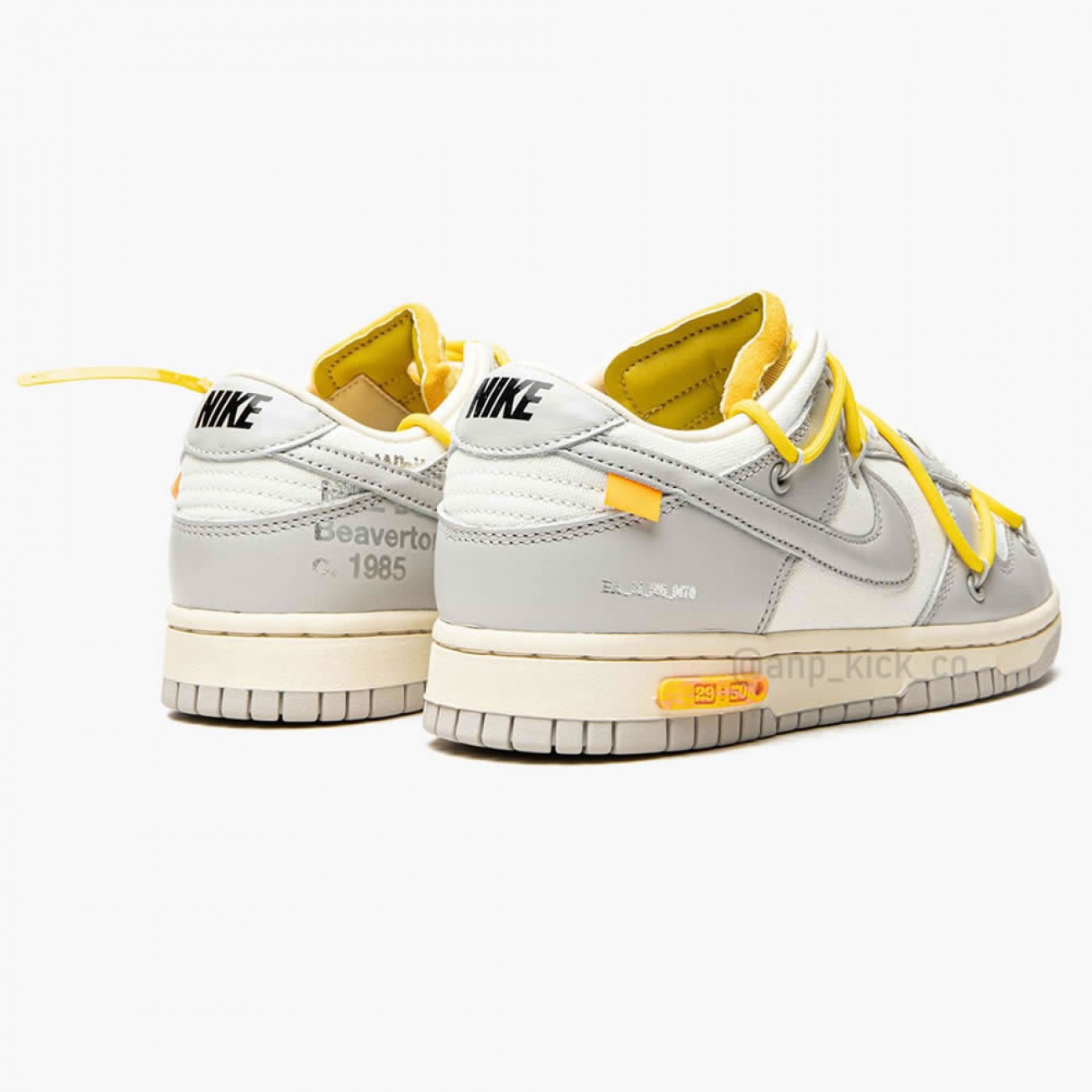 Nike SB Dunk Low Off-White Lot 29 OF 50 DM1602-103