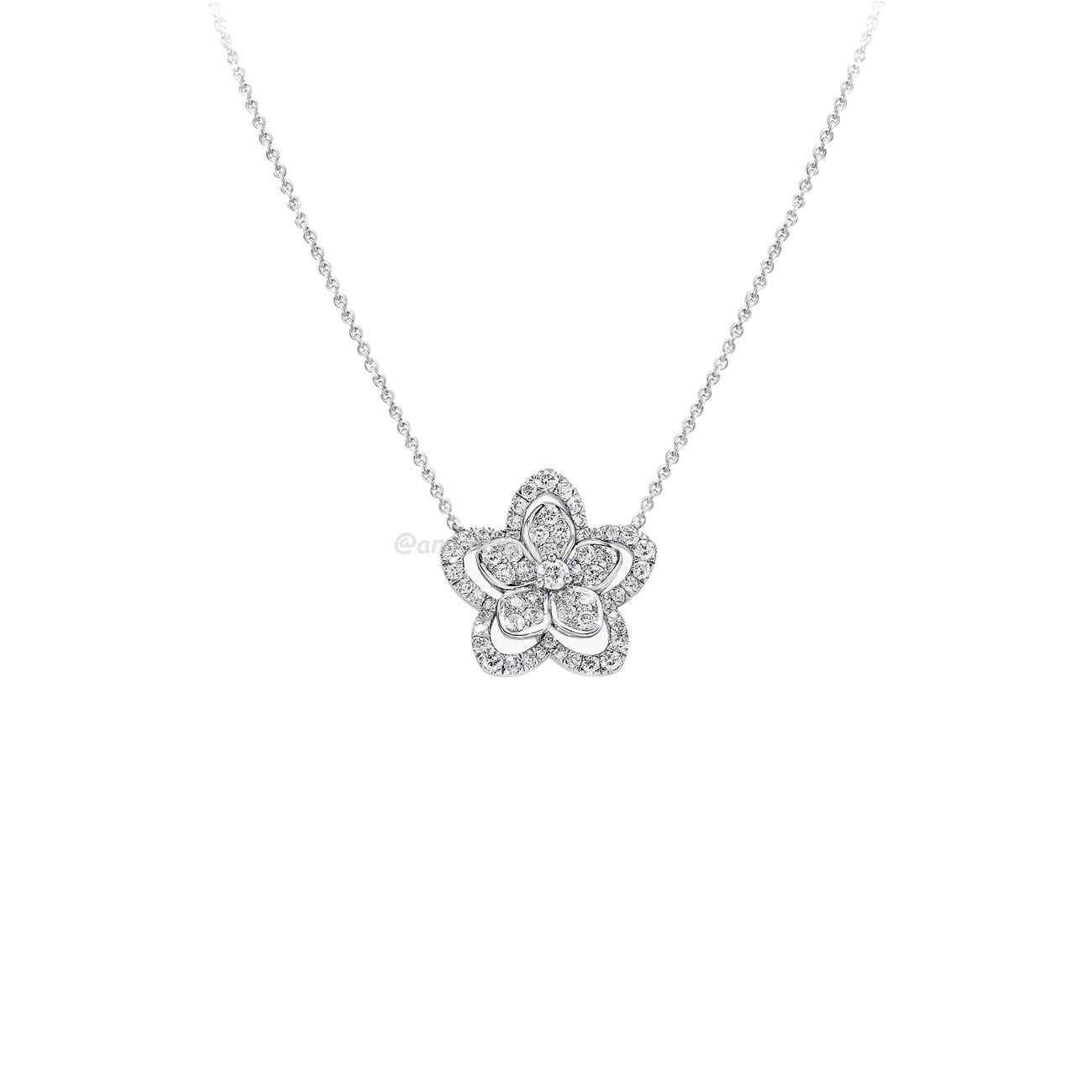 Graff Wild Flower Diamond Pendant