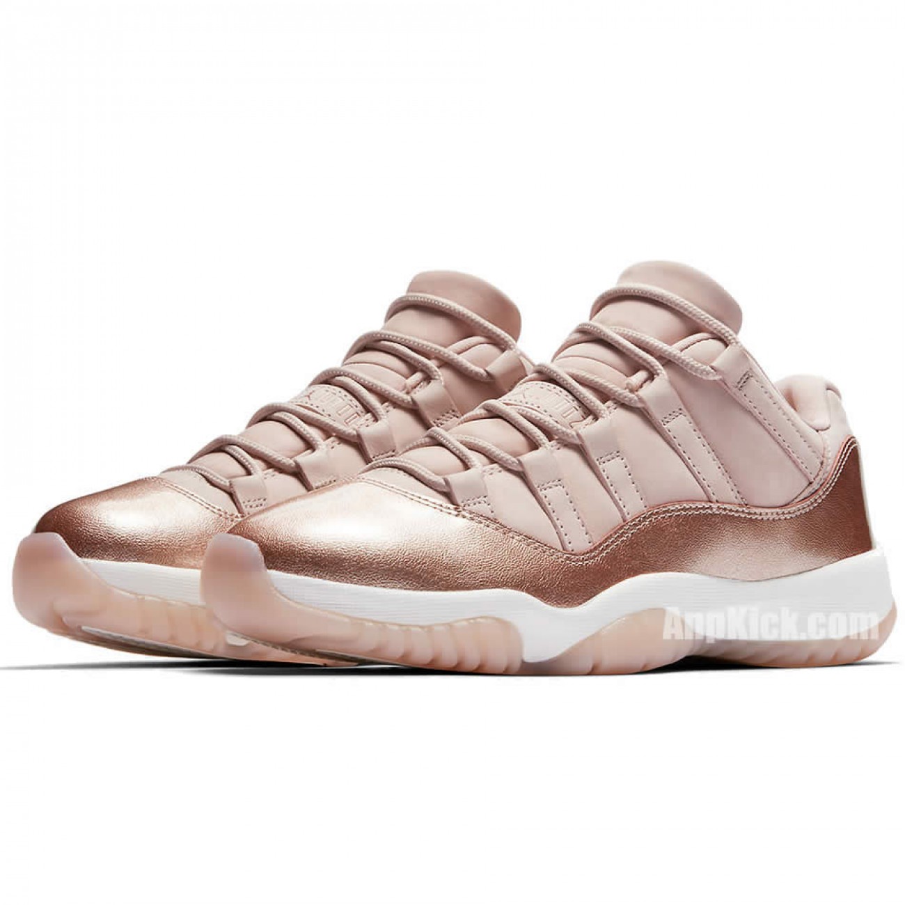 Air Jordan 11 Low Metallic Red Bronze / Rose Gold Price Release Date AH7860-105
