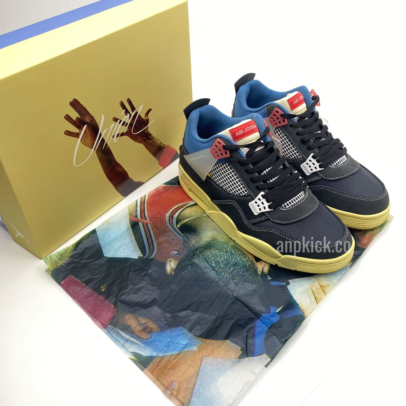 Nike x Union Air Jordan 4 Retro Off Noir DC9533-001 Release Date