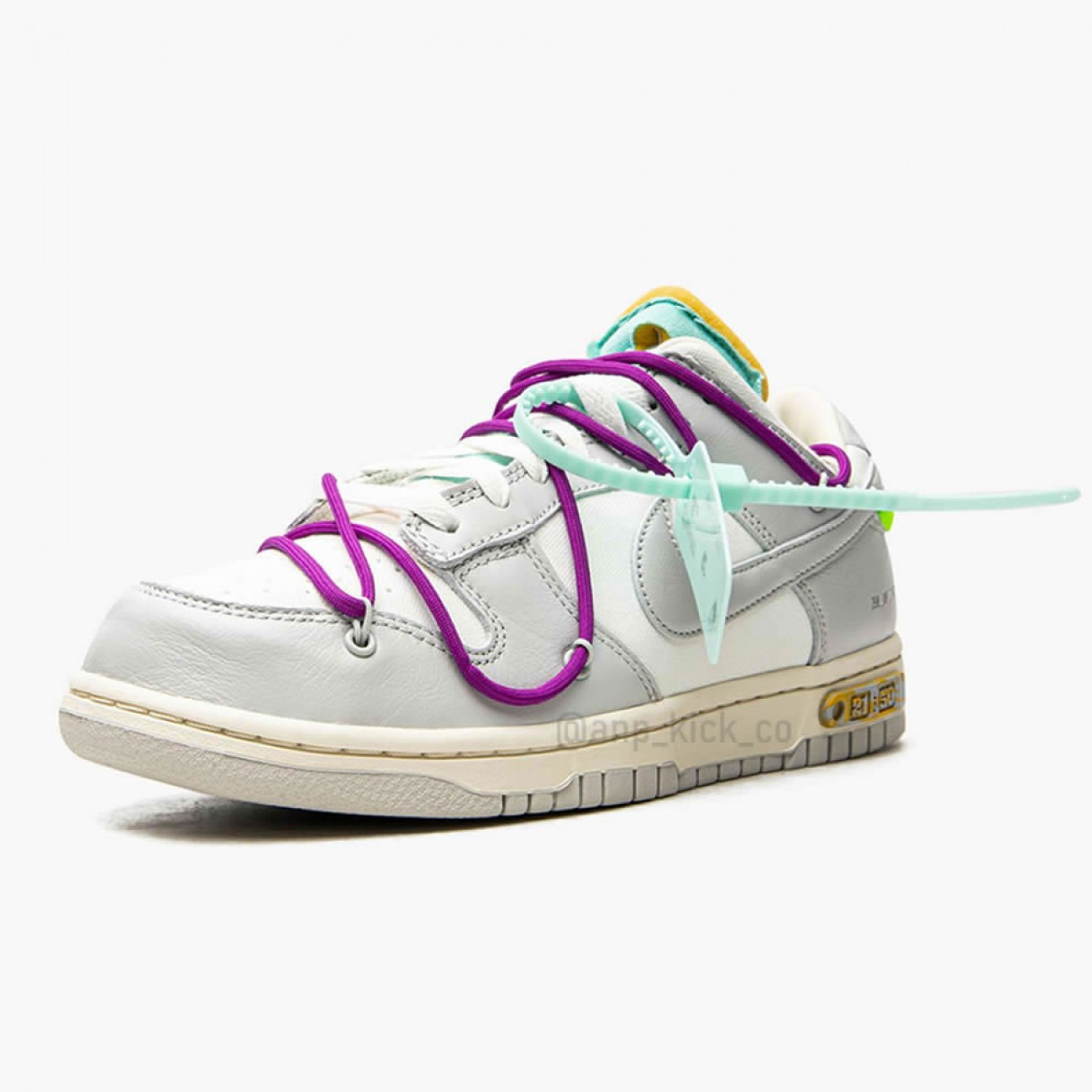 Nike SB Dunk Low Off-White Lot 21 OF 50 DM1602-100