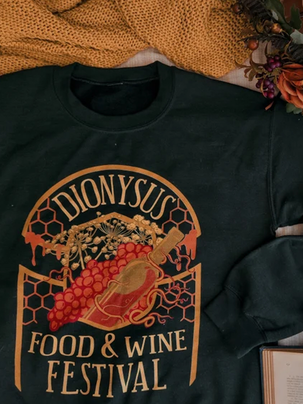 Dionysus Food & Wine Sweatshirt