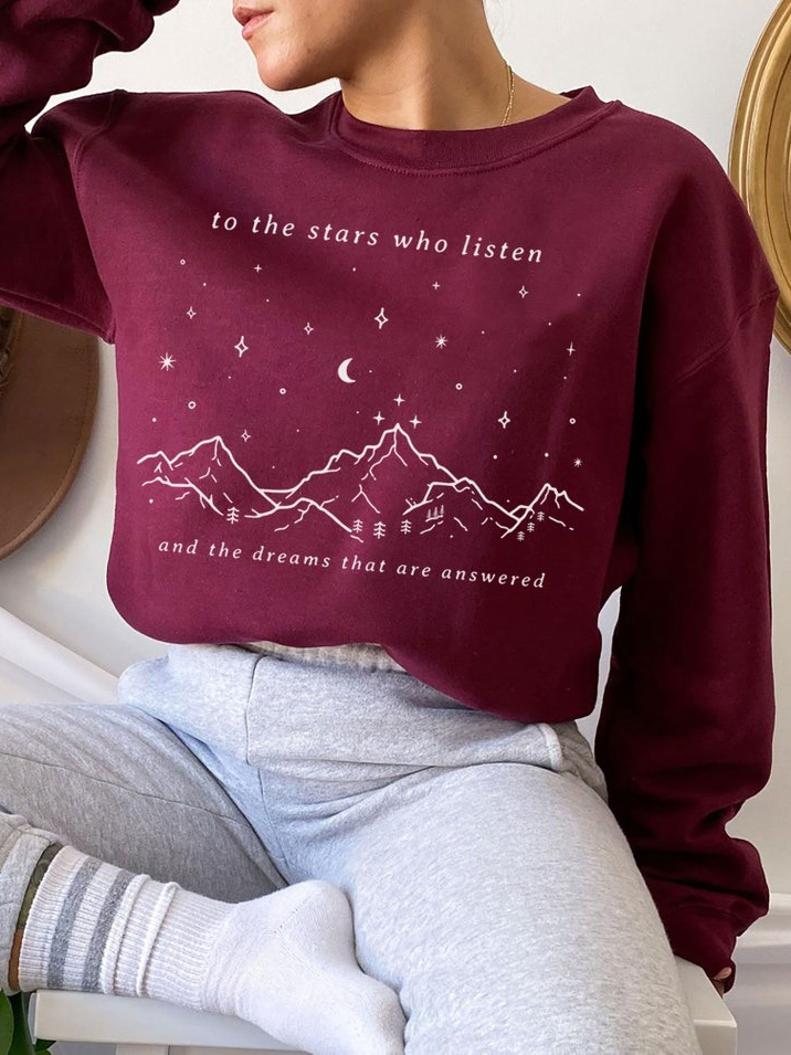 Velaris-SJM Merch, To The Stars Who Listen Sweatshirt