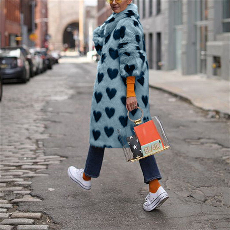 Elegant Lapel Long Sleeve Overcoat