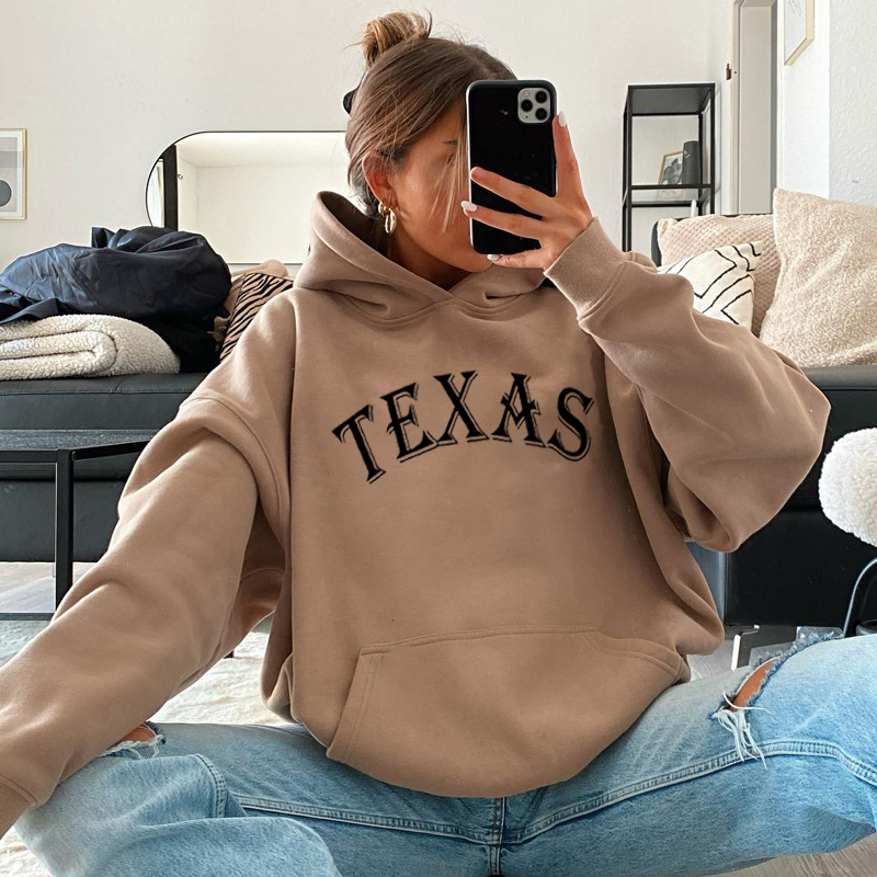 TEXAS Women Vintage Hoodie