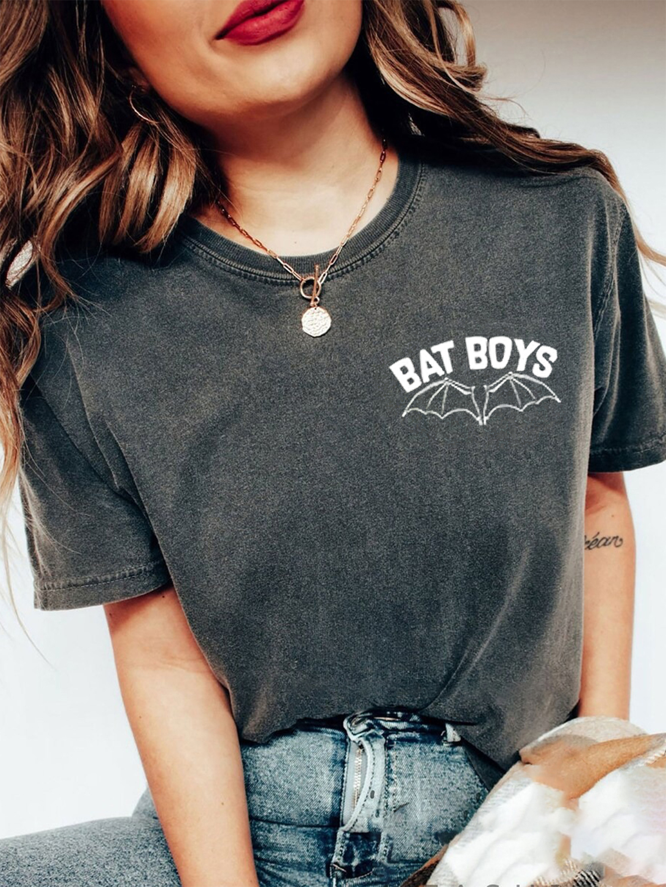 The Bat Boys Wings Double Sided T-Shirt