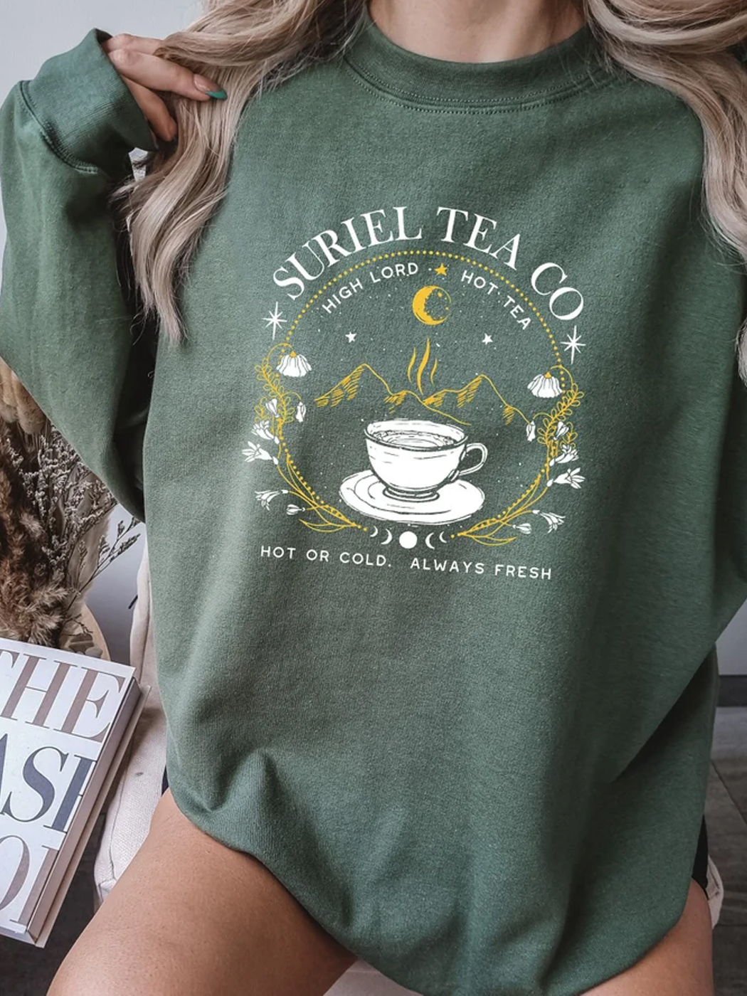 Chemise Couleur Comfort Suriel Tea Co, Sweatshirt