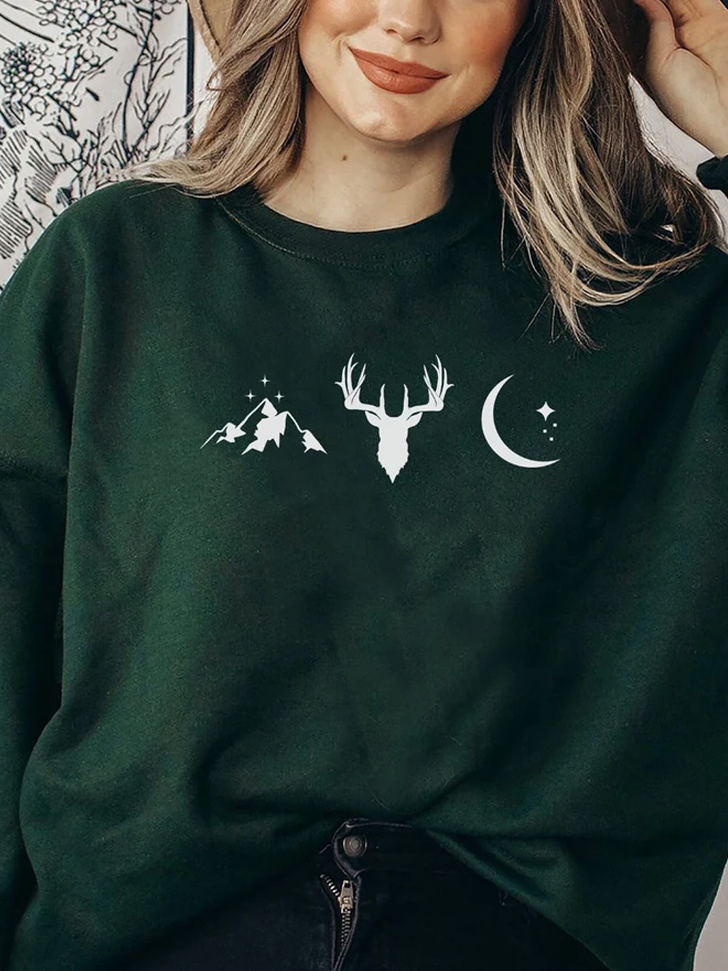 SJM - Sweat-shirt A Court Of Thorns And Roses Court Of Dreams