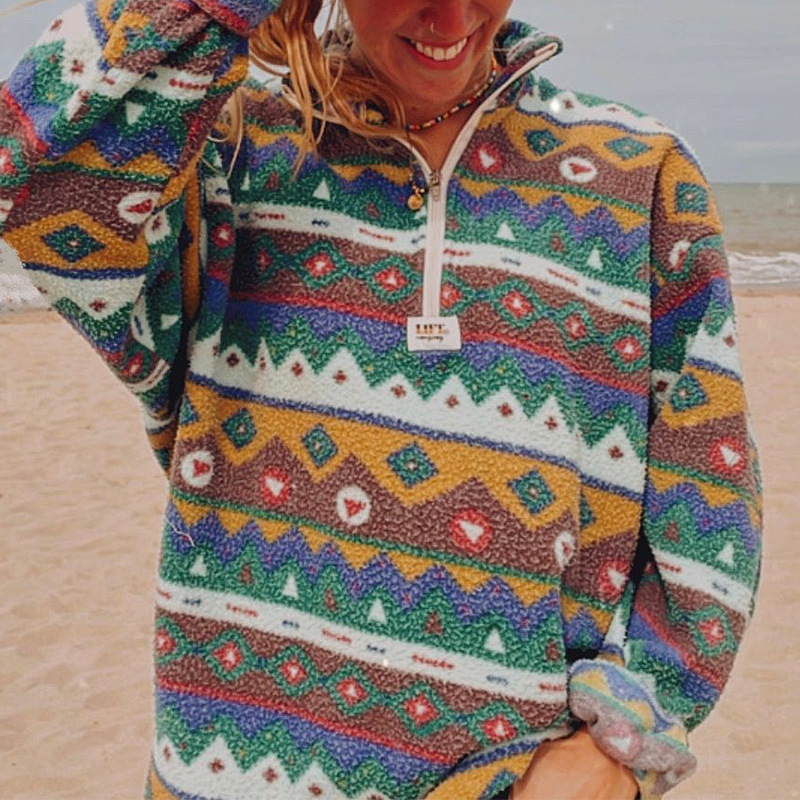 Aztec Vintage Lambswool Sweatshirt