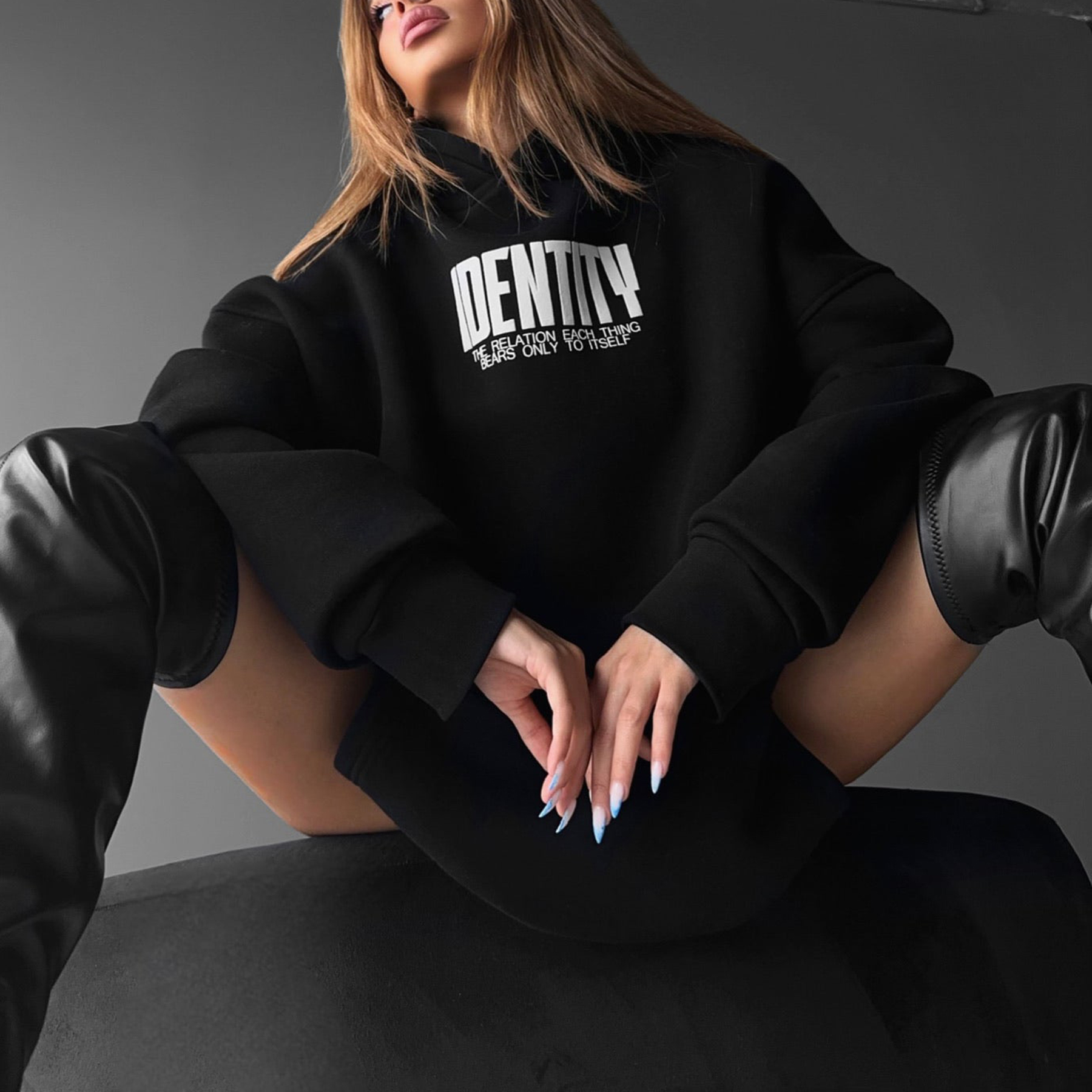 Oversize Identity Hoodie