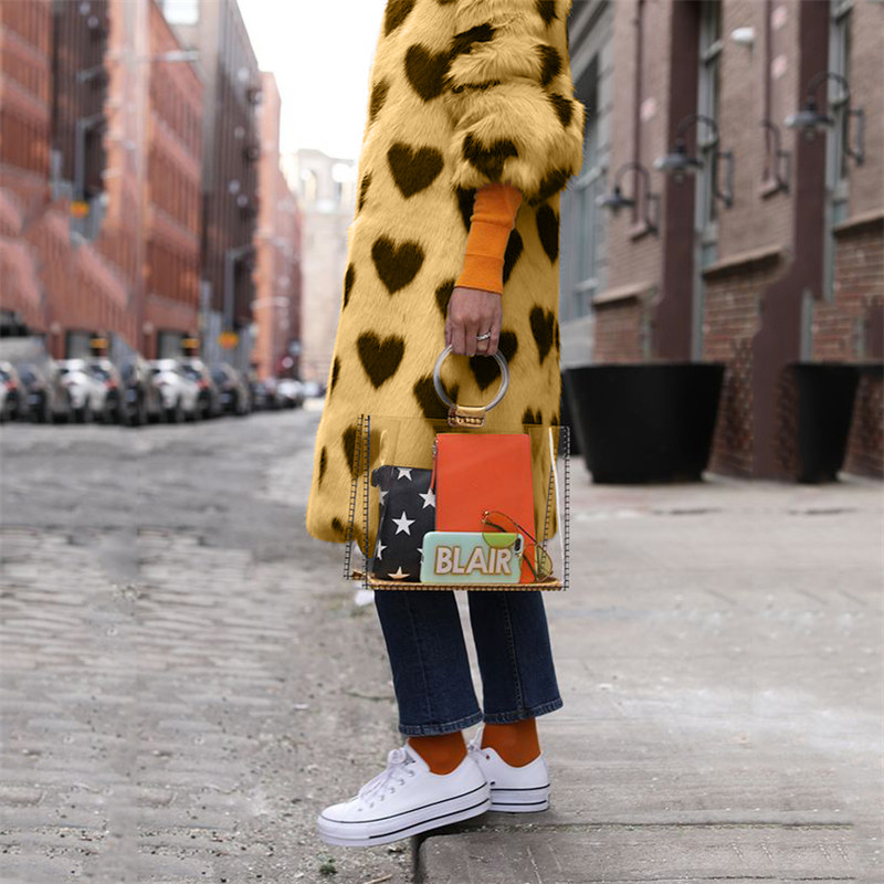 Elegant Lapel Long Sleeve Overcoat