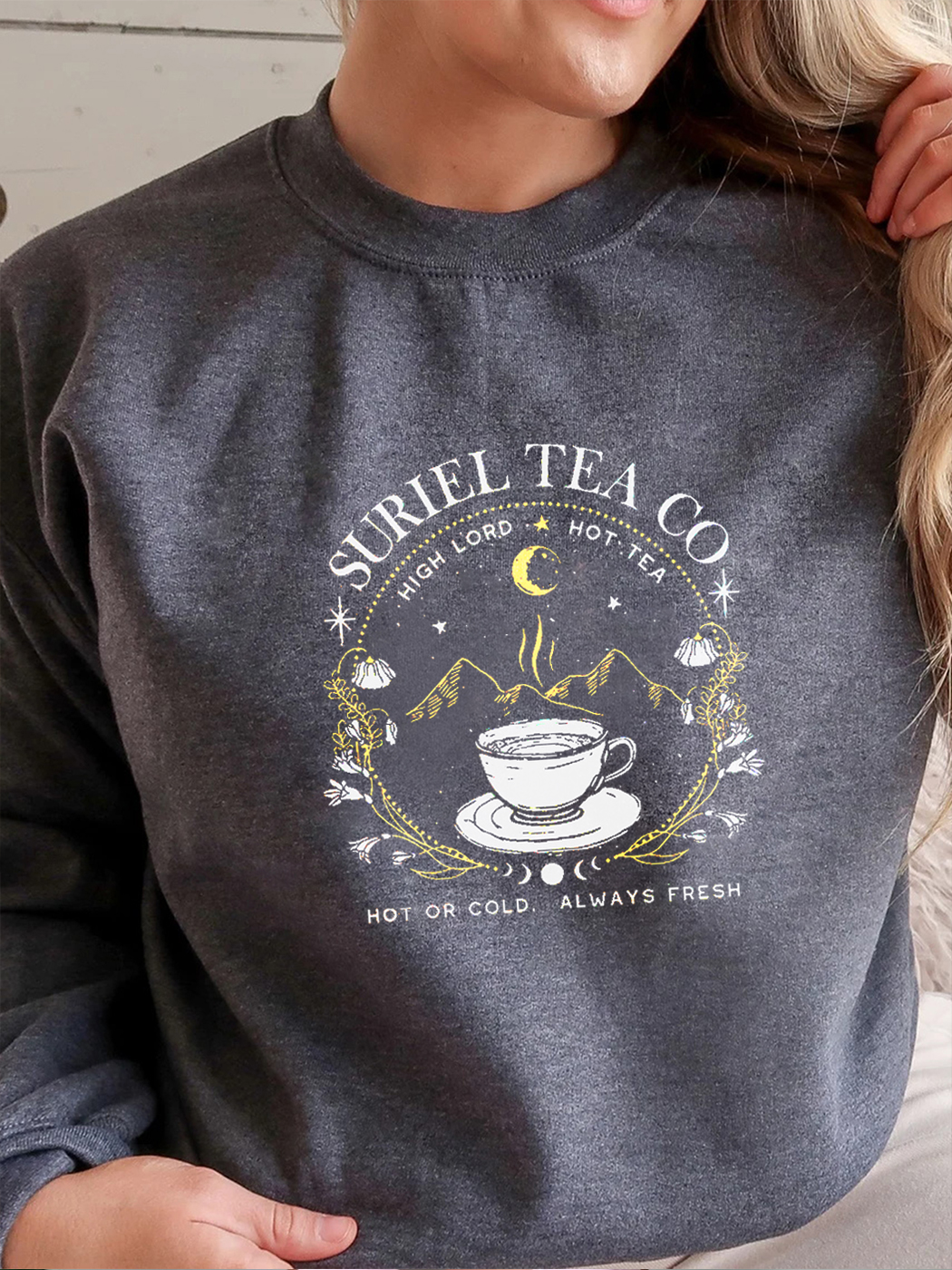 Chemise Couleur Comfort Suriel Tea Co, Sweatshirt
