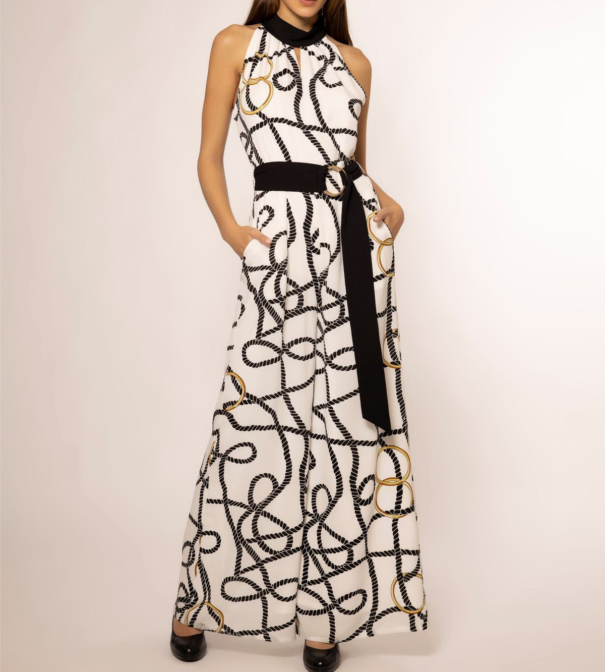 Fashion Art Print Jumpsuit