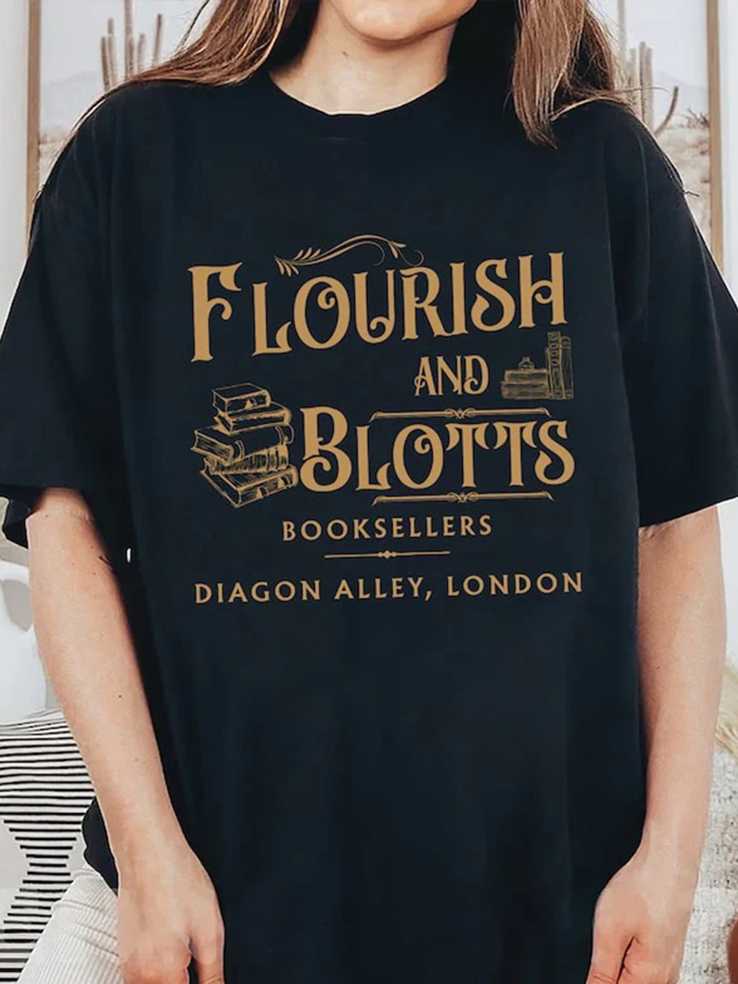 Flourish And Blotts Tshirt