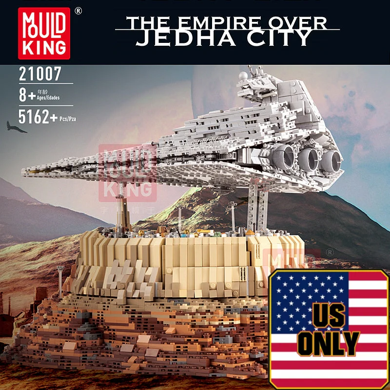 Mould King 21007 The Empire over Jedha City OVP US Warehouse Version YWOBB