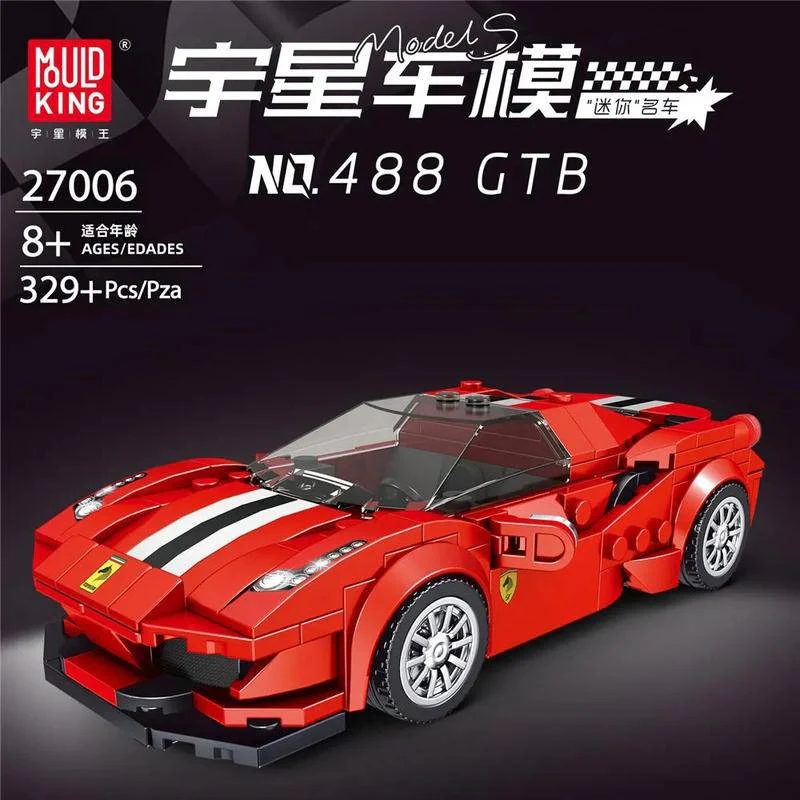 Mould King 27006 Ferrari 488 GTB YWOBB