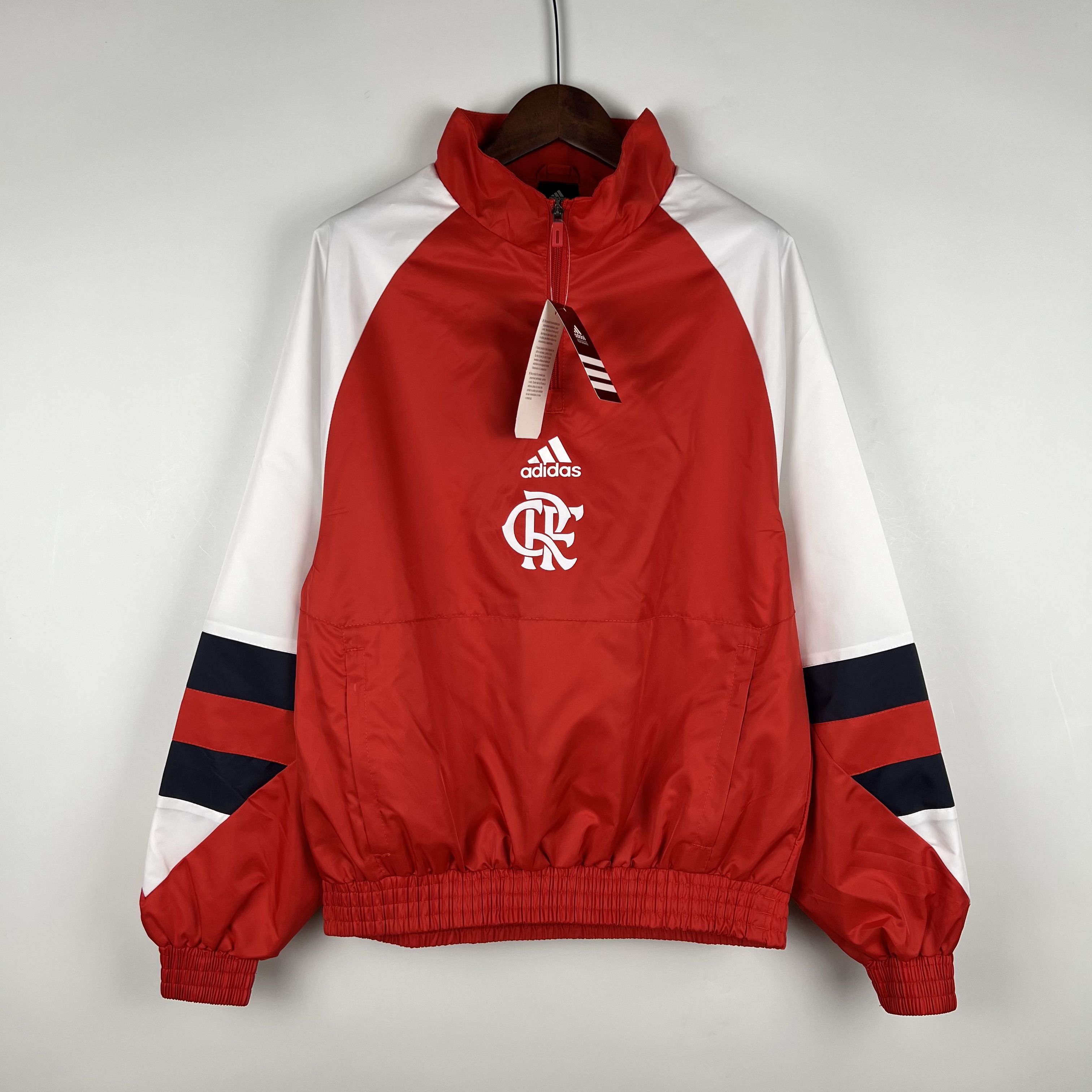 2023-24 windbreaker flamengo red