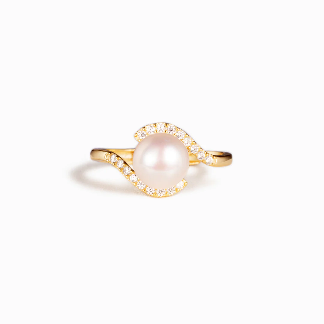 Pearl Wrapped Ring