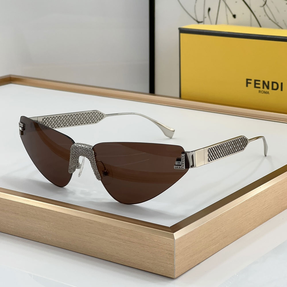 Fendi Frameless Design Sunglasses Top quality