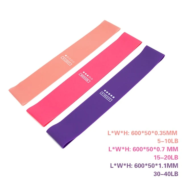 Training Fitness Gum Exercise Gym Resistance Bands
