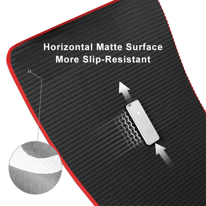 10mm Non-Slip Yoga Mat Thickened NBR Gym Mats