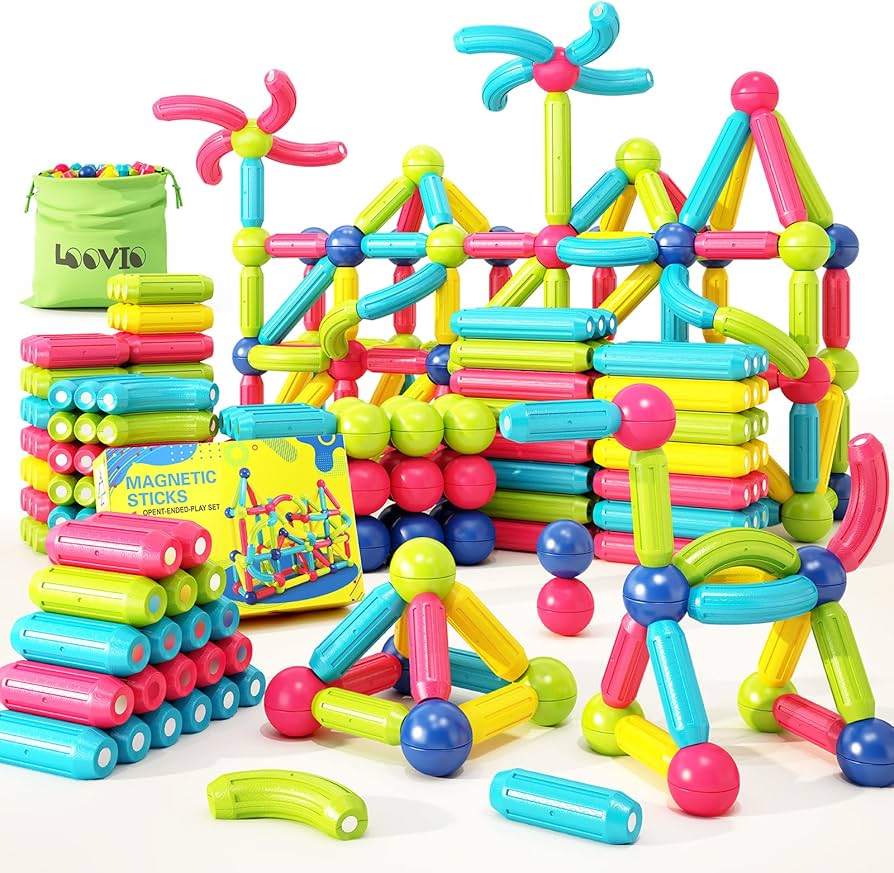 Magnetic Blocks Building DIY Learning Educational Toys Gift- Starter Set