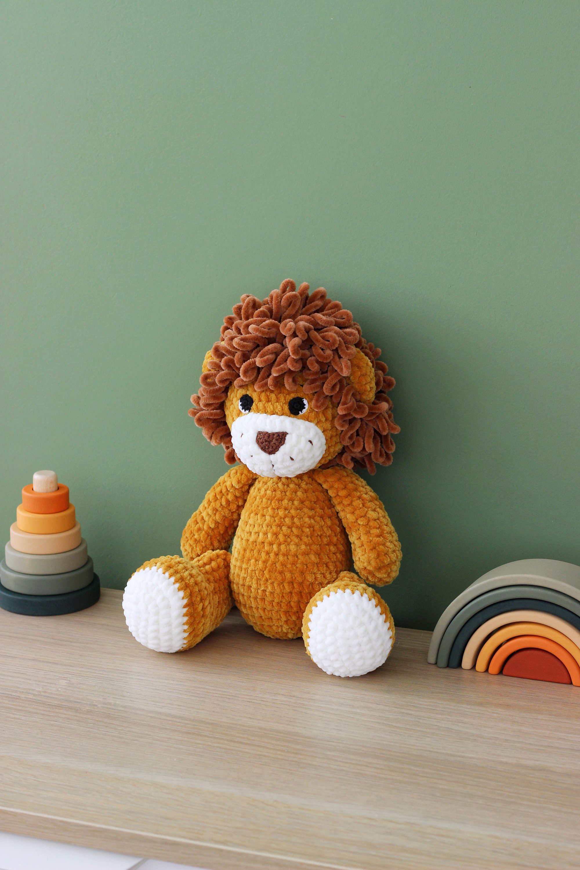 Personalized stuffed lion, Leo baby, Baby lion stuffed toy