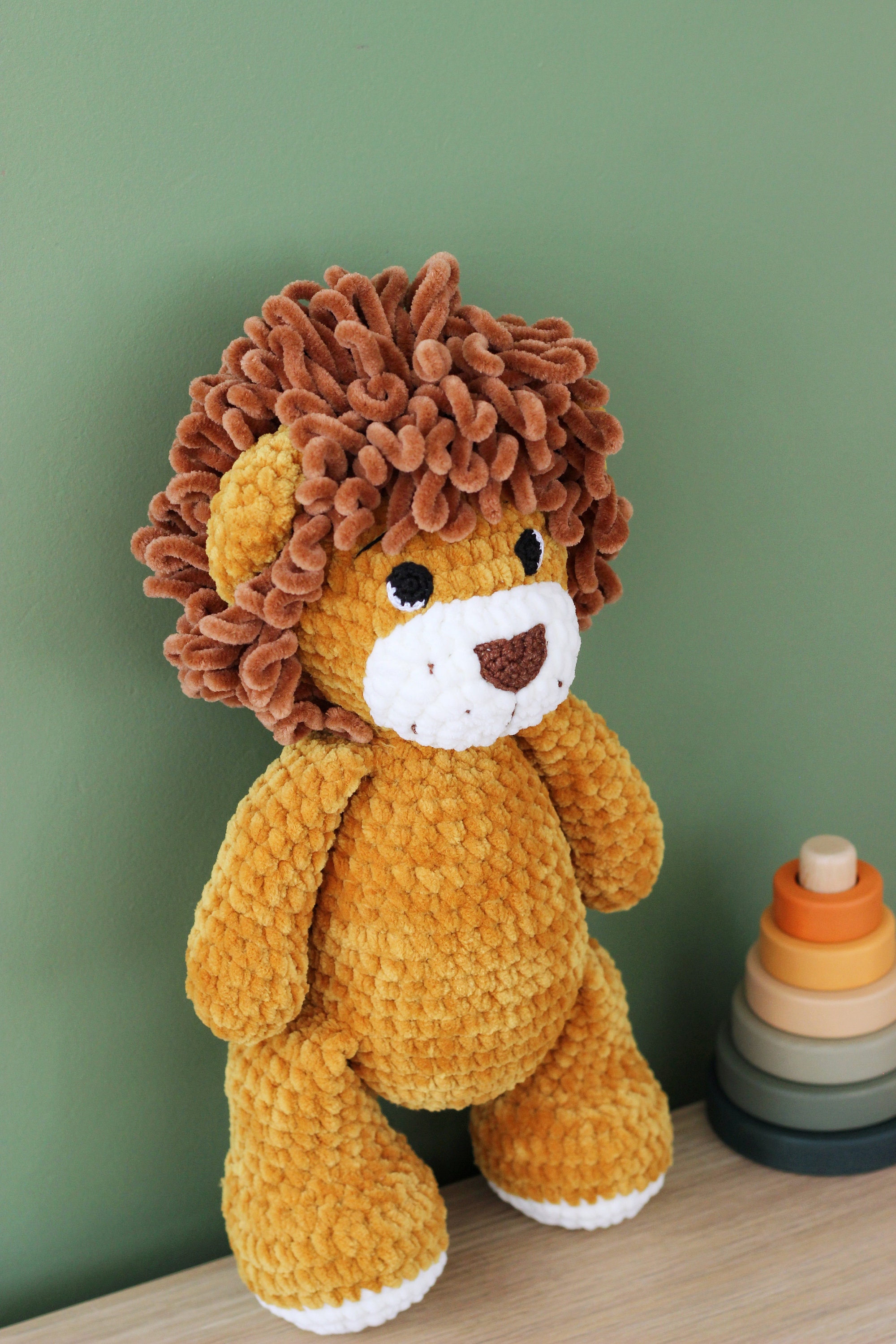 Personalized stuffed lion, Leo baby, Baby lion stuffed toy