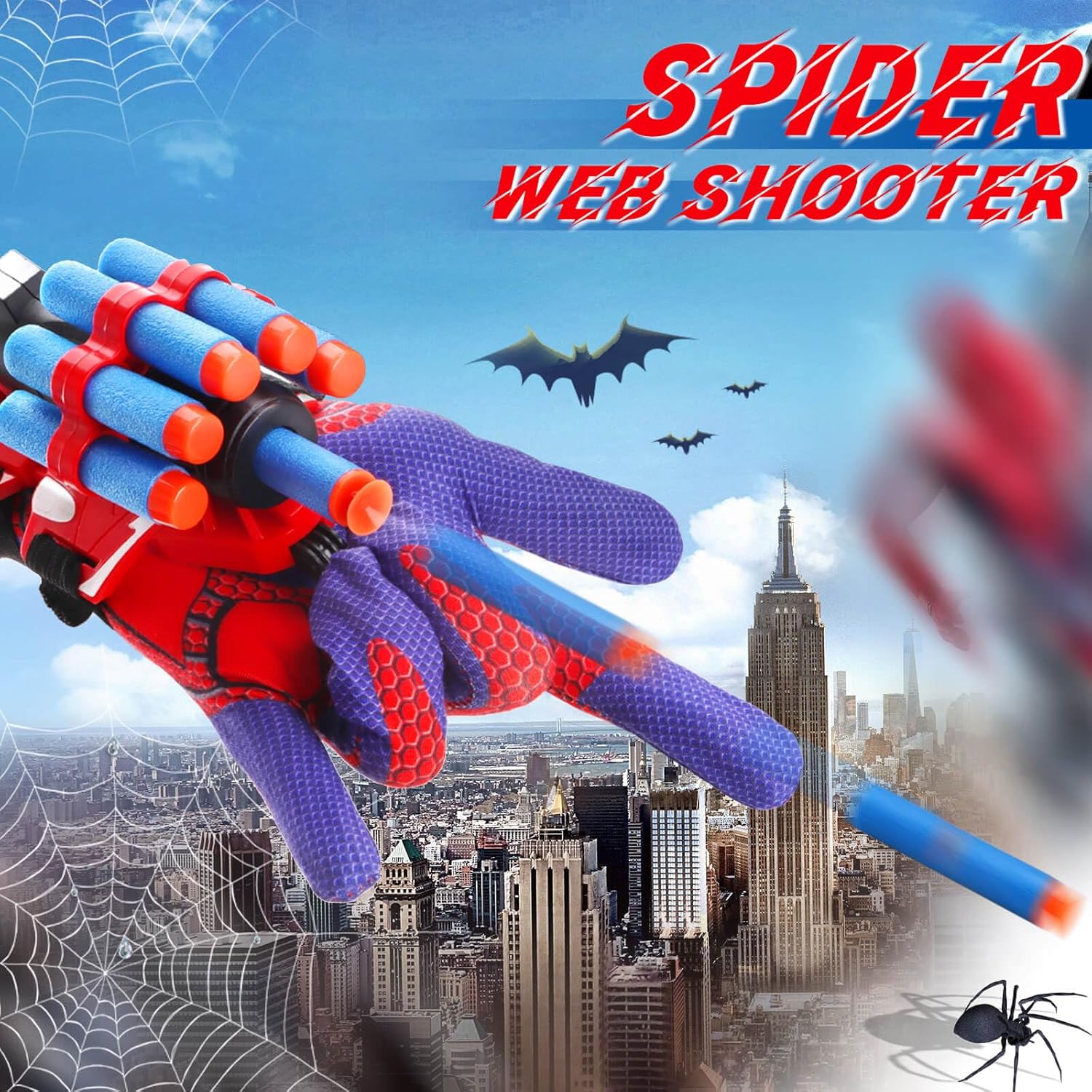 Web Shooters Toy for Kids 2 Pack
