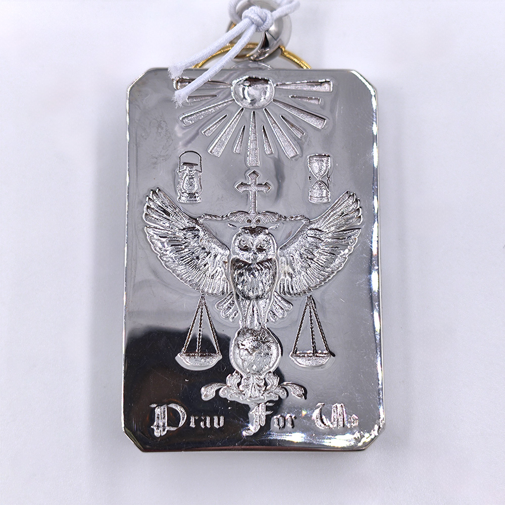 Sterling Silver 14K Two Tone 14K Gold Plating Santa Maria Pendant HP-25002