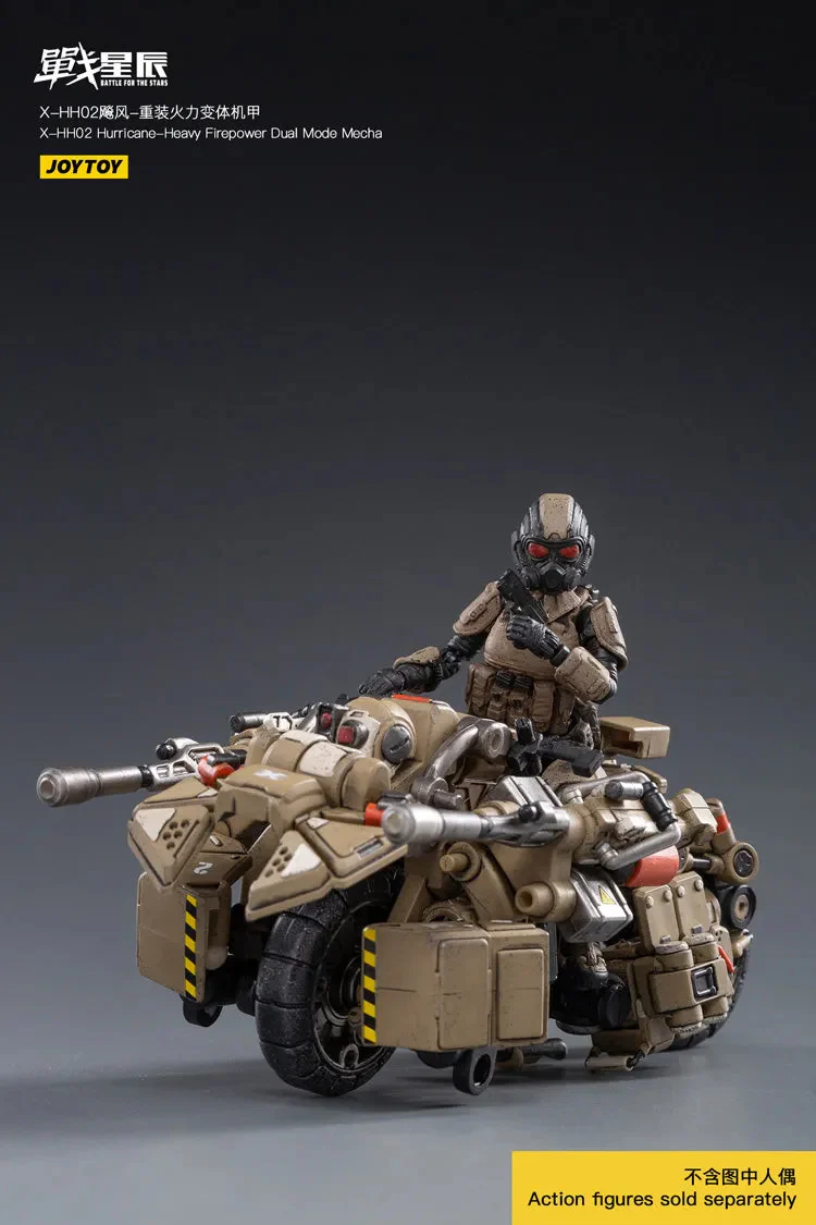 JOYTOY JT1019 1:18 X-HH02 Hurricane-Heavy Firepower Dual Mode Mecha ( Sand )