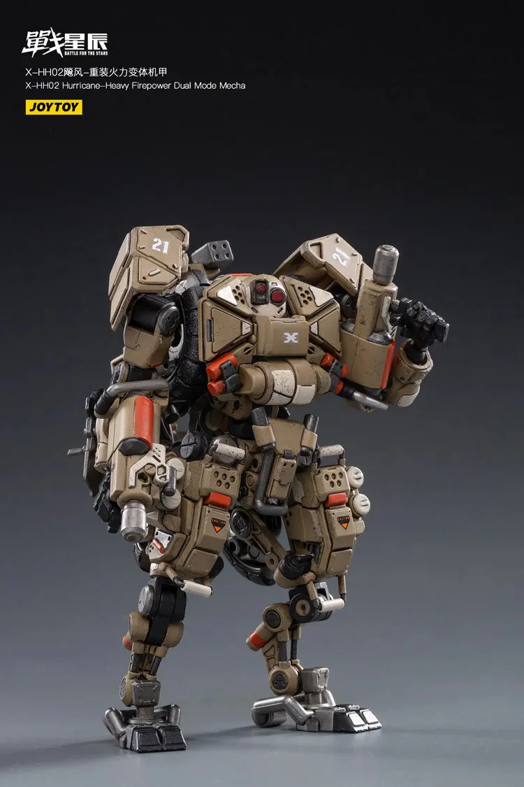 JOYTOY JT1019 1:18 X-HH02 Hurricane-Heavy Firepower Dual Mode Mecha ( Sand )