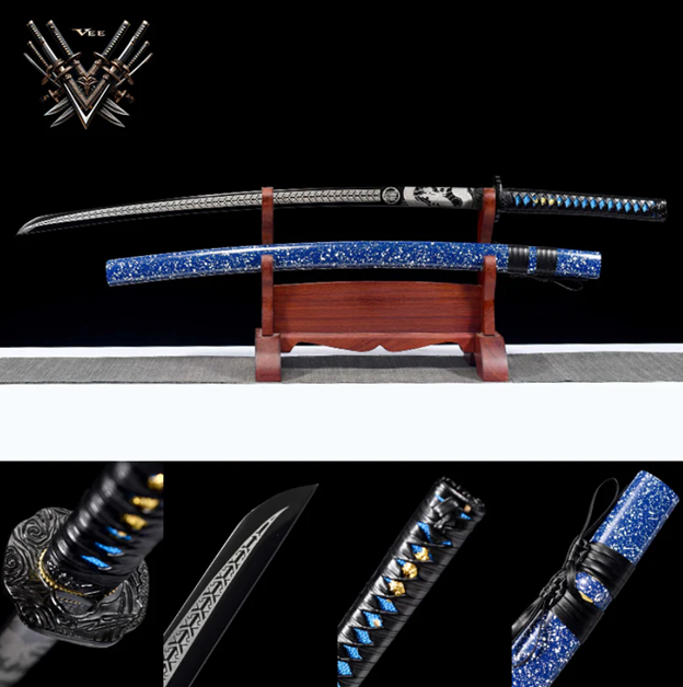 Dream Dragon Warrior katana made of real blade steel t10