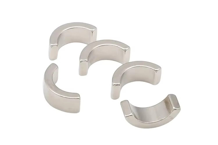 N52 Magnet Manufacturer High Quality Magnetic NdFeB Magnet Neodymium Segment Shape Magnet For Moto