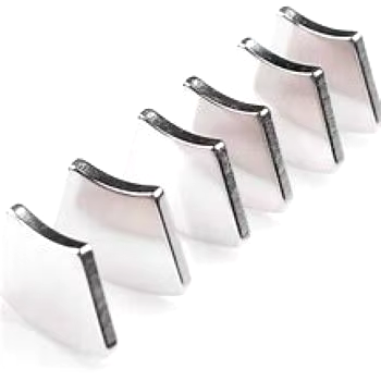 Customized Neodymium Trapezoid Shape Magnet Neodymium Segment Shape Cheap Price Magnet For Motor