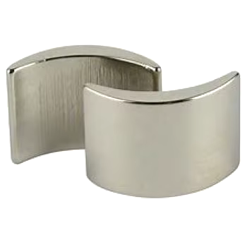 Manufacturer Neodymium Magnetic Fan Shaped Magnet NdFeB Arc Stator Rotor Permanent Motor Magnet