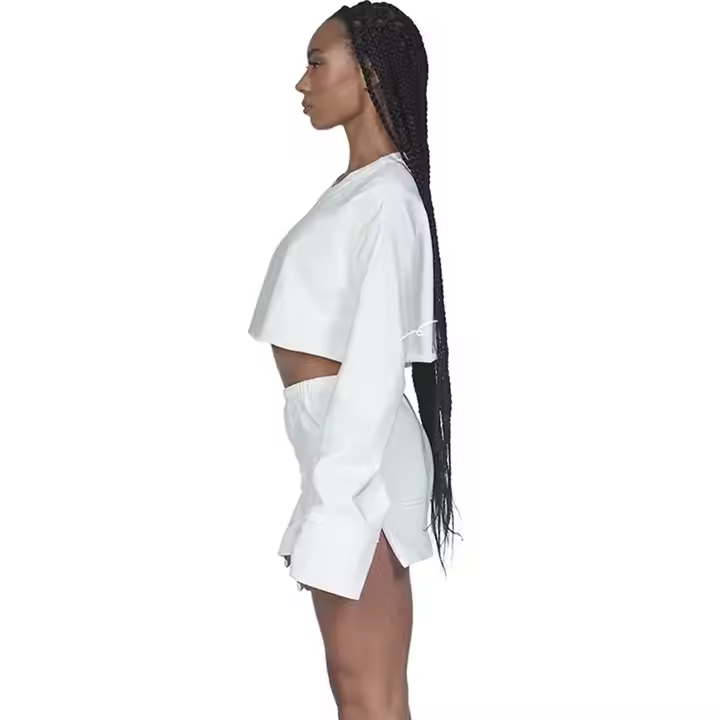 Two Piece Outfits Women Sweatsuit Set Tracksuit Summer 2 Piece Crop Hoodies And Shorts Women Set Cotton Solid Women Short Sets