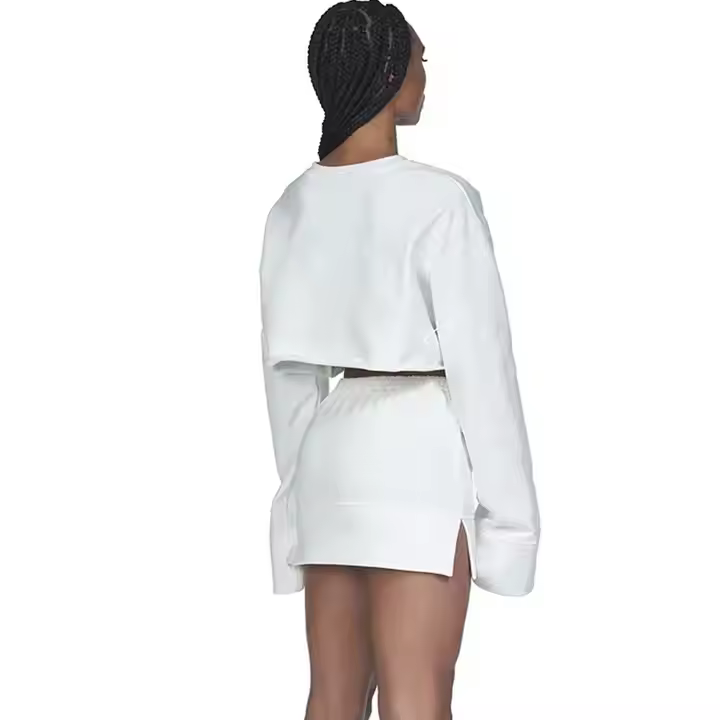 Two Piece Outfits Women Sweatsuit Set Tracksuit Summer 2 Piece Crop Hoodies And Shorts Women Set Cotton Solid Women Short Sets