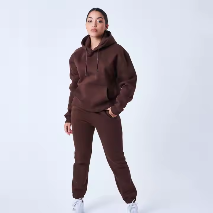 Cheap price high quality women sweat suits jogging suits new design women's tracksuits 2 piece set wholesale