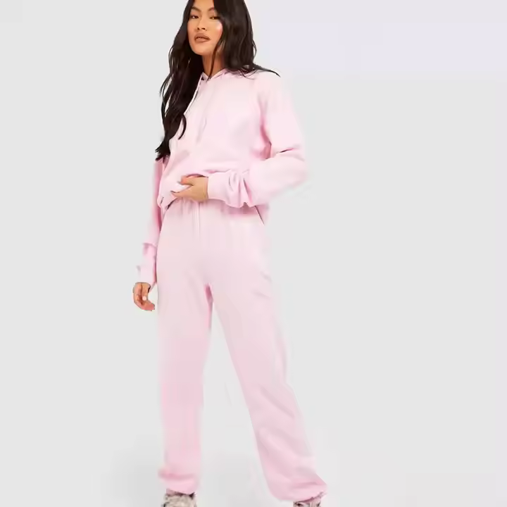 wholesale slim fit 100% cotton women tracksuits for jogging | Casual tracksuits for women with logo