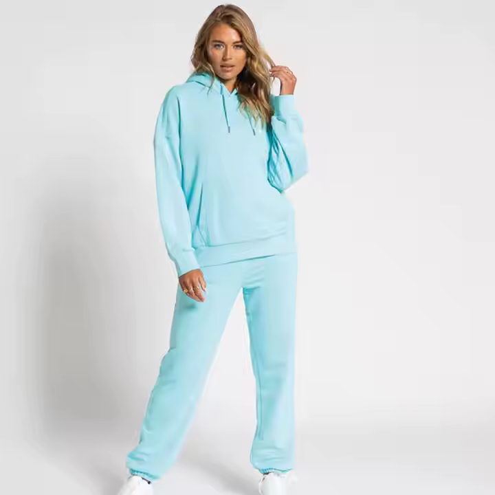 Cheap price high quality women sweat suits jogging suits new design women's tracksuits 2 piece set wholesale