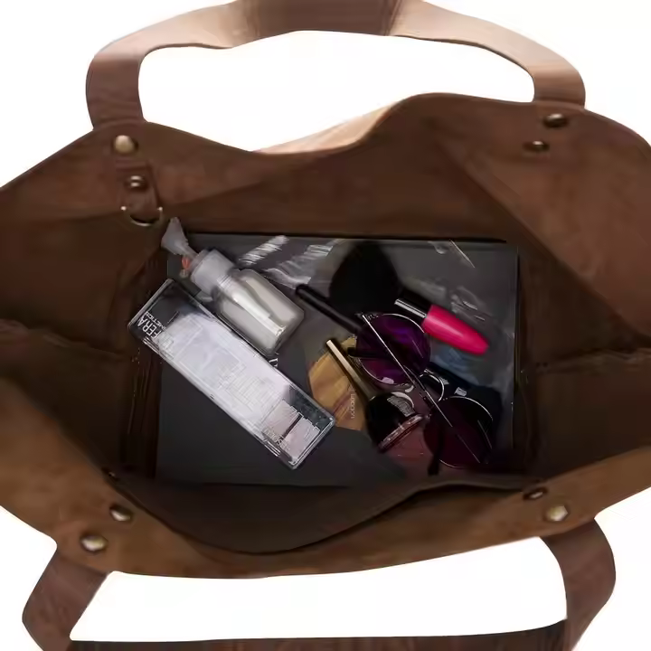 moon leather high quality leather women handbag