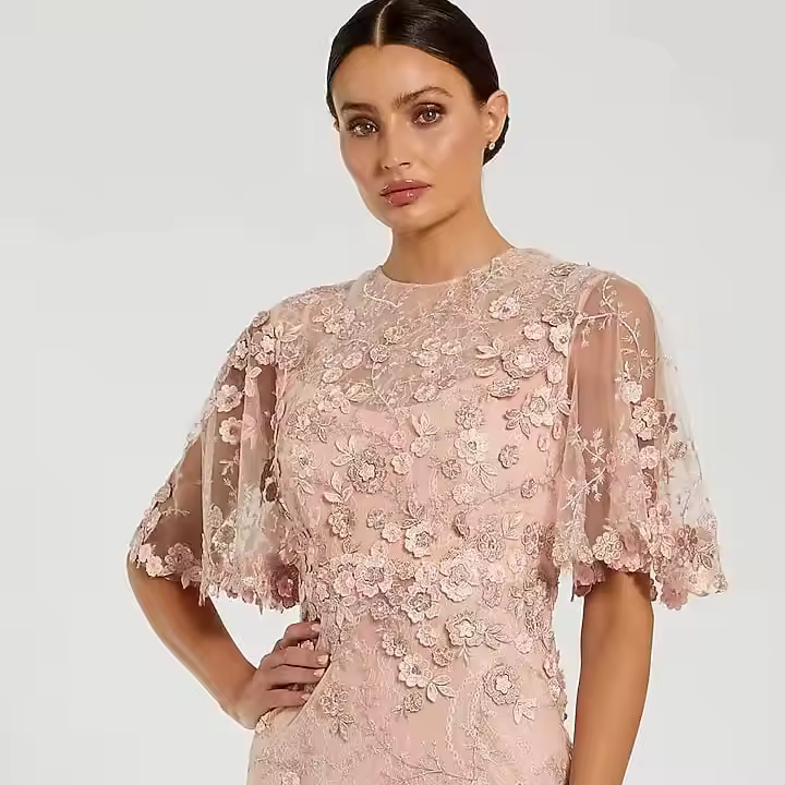 Attractive Elegant Dinner Prom Gown Lady Crystal Beads Hand Embroidered Party Long Dress Women Sexy Formal Evening Dresses