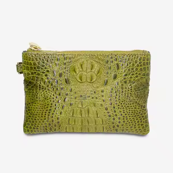 Croco Leather Purse Fashion Womens Purse Leather Wallet Long Ladies Clutch Bag Purse