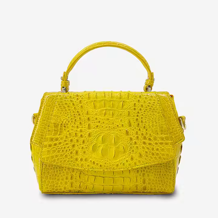 Wholesale Genuine Leather Handbag for Women Size L19.5 X W 10.5cm Customized Colors With Low MOQ Luxali Brand