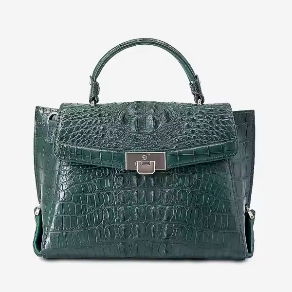 Real Crocodile Leather Handbag for Women Custom Designer Brand Fashion Price From Factory