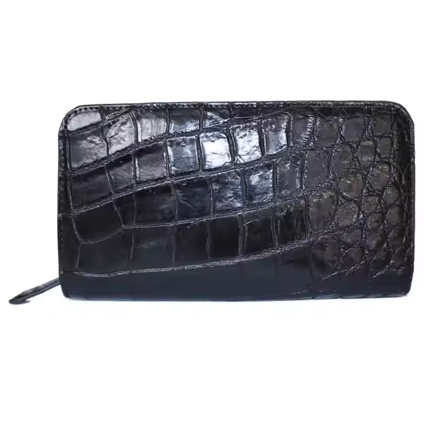 Crocodile Leather Women's Luxury Clutch High Quality Hot Item Fashionable Lady Style Size 20x10cm Made in Vietnam