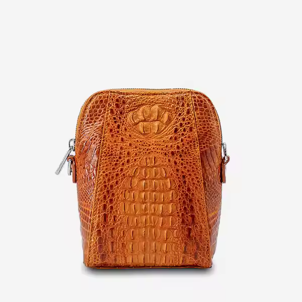 New Design Genuine Crocodile Leather Backpack High Quality Custom Designer Women's Backpack Luxury Genuine Leather Bag