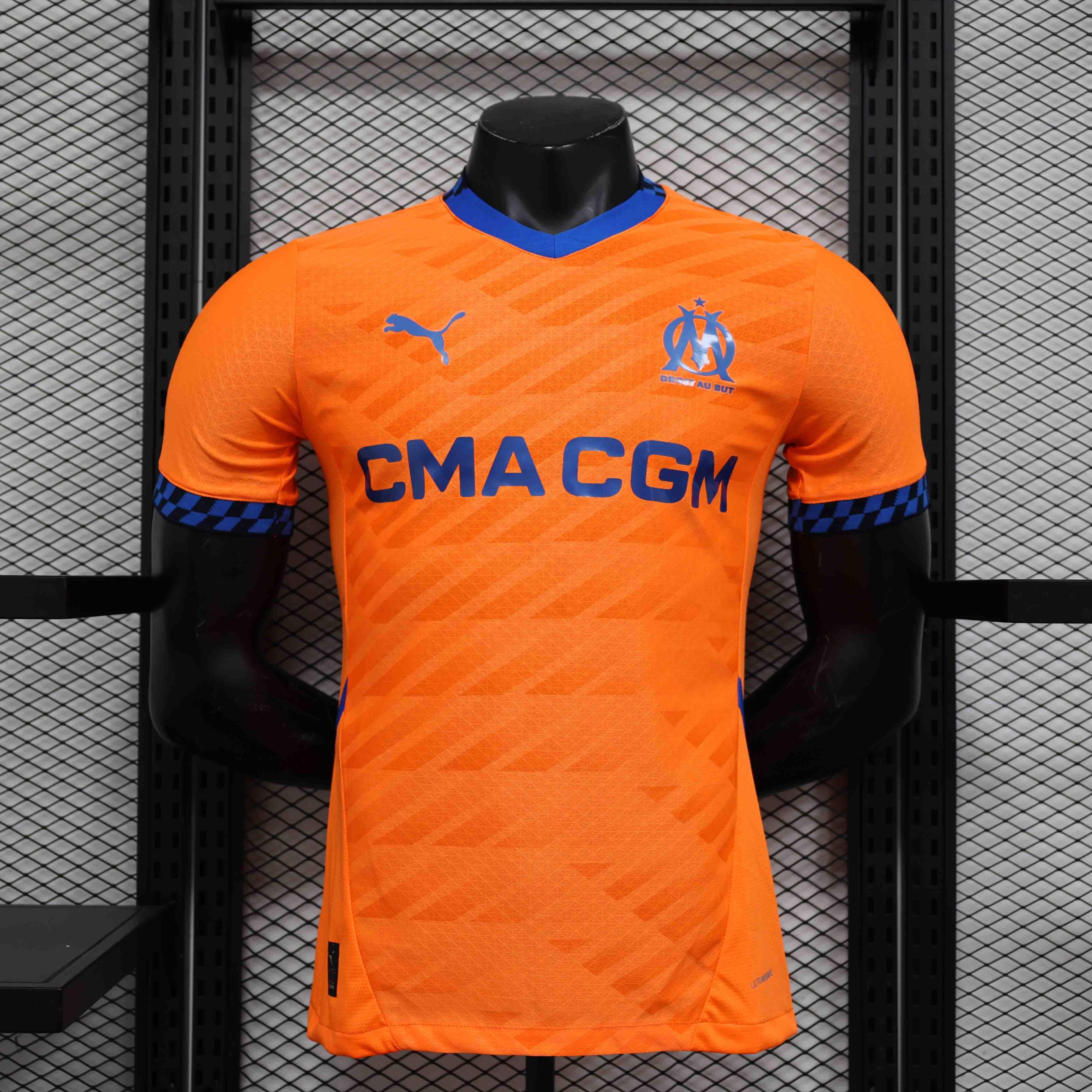 CAMISA VERSO PLAYER OLYMPIQUE DE MARSEILLE 24/25 TERCEIRO EQUIPAMENTO