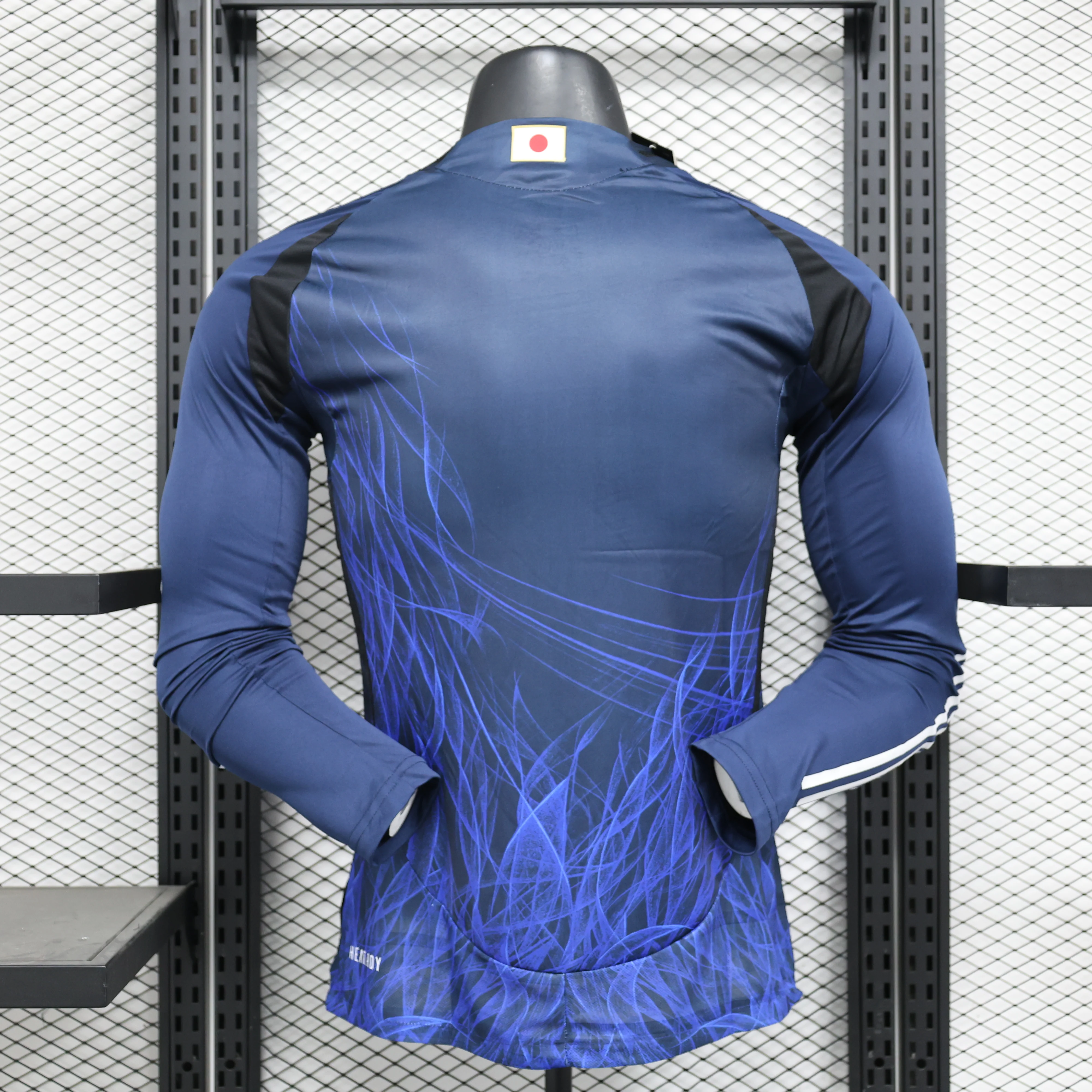 CAMISOLA MANGA LONGA DO JAPO 23/24 AZUL - VERSO PLAYER